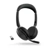 Jabra Evolve2 65 Flex - Link380a MS Stereo (langaton lataus)