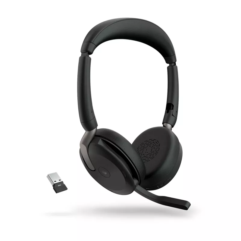Jabra Evolve2 65 Flex - Link380a MS Stereo (langaton lataus)