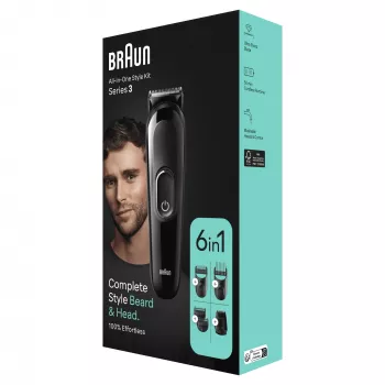 Braun MGK3410 musta nikkelimetallihydridi (NiMH)