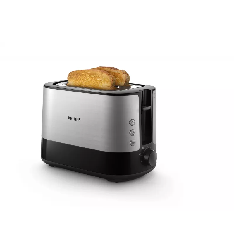 Philips Viva Collection HD2635/90 leivänpaahdin 7 2 viipaletta musta, titaani