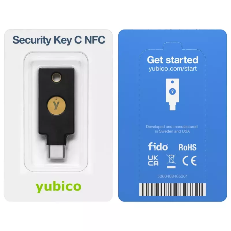 USB-muistitikku Yubico musta