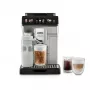 Espressokone De’Longhi ECAM450.65.S — täysautomaattinen, 1,8 L vesisäiliö, 300 g papusäiliö, 19 bar, integroitu mylly, Wi‑Fi, TFT-näyttö