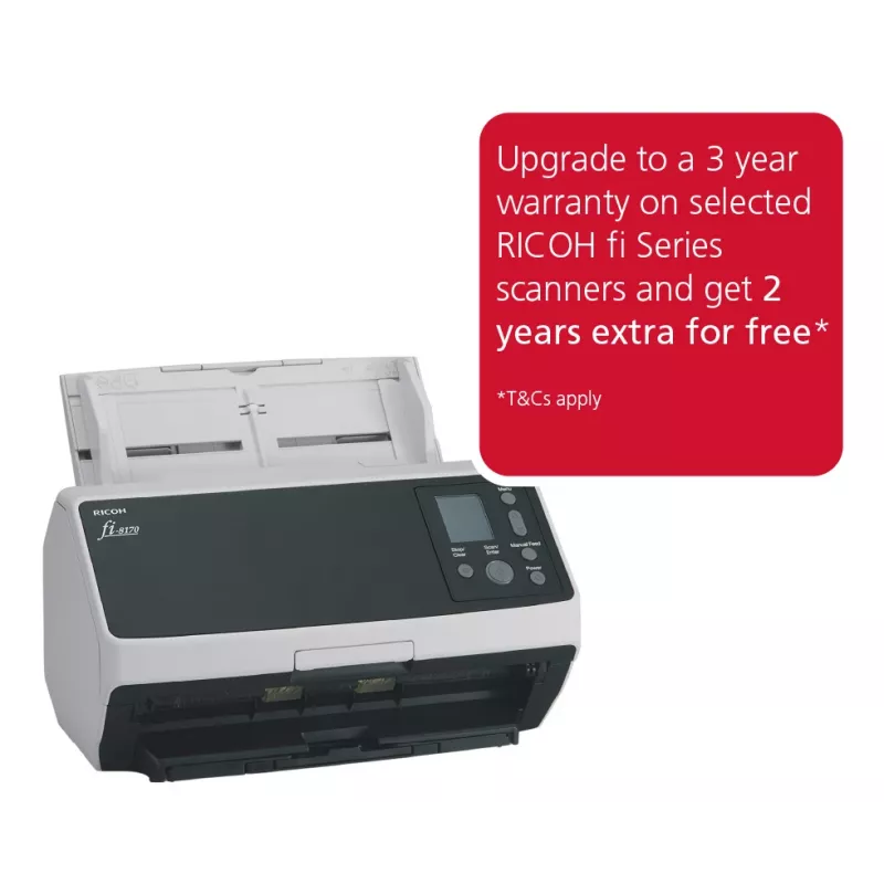Ricoh fi-8170 ADF + syöttöskanneri 600 x 600 DPI A4 musta, harmaa