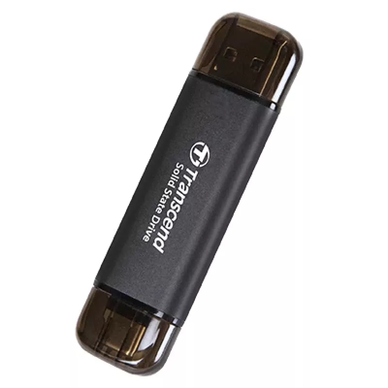SSD Transcend 256 GB ulkoinen USB Type-A - Type-C USB 3.2 Gen 2x2 ESD310C