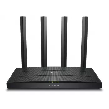 TP-Link Archer AX1500 Wi-Fi 6 -reititin, Wi-Fi 6 (802.11ax), dualband (2,4 GHz / 5 GHz), Ethernet LAN, musta, pöytäreititin