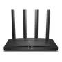 TP-Link Archer AX1500 Wi-Fi 6 -reititin, Wi-Fi 6 (802.11ax), dualband (2,4 GHz / 5 GHz), Ethernet LAN, musta, pöytäreititin