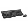 Näppäimistö- ja hiirisarja Logitech MK370 Combo for Business — Full-Size QWERTY (US International), RF Wireless + Bluetooth, grafiitti