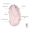 LOGITECH M240 hiljainen hiiri - Bluetooth - pinkki