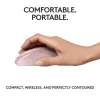 LOGITECH M240 hiljainen hiiri - Bluetooth - pinkki