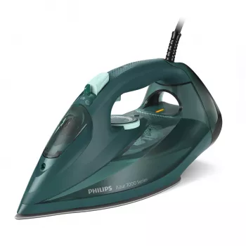 Philips 7000-sarja DST7050/70 silitysrauta höyrysilitysrauta SteamGlide Elite silityspohja 2800 W vihreä