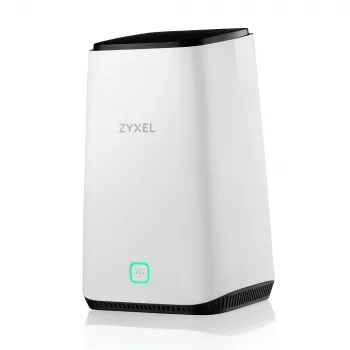 Zyxel FWA510 langaton reititin Multi-Gigabit Ethernet tri-band (2,4 GHz / 5 GHz / 5 GHz) 5G musta, valkoinen