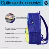 Casual reppu HP Campus Blue Backpack sininen keltainen polyesteri 295x185x435mm