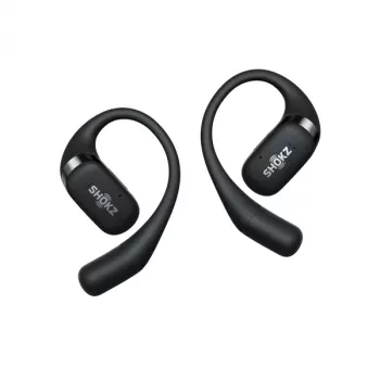 SHOKZ OpenFit kuulokkeet langaton korvakoukku puhelut/musiikki/urheilu/arkikäyttö Bluetooth musta