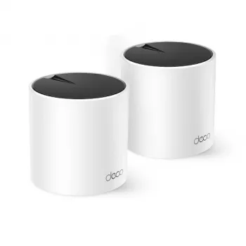 TP-Link DECO X55 (2 kpl:n pakkaus) Dualband (2,4 GHz / 5 GHz) Wi-Fi 6 (802.11ax) valkoinen 3 sisäinen