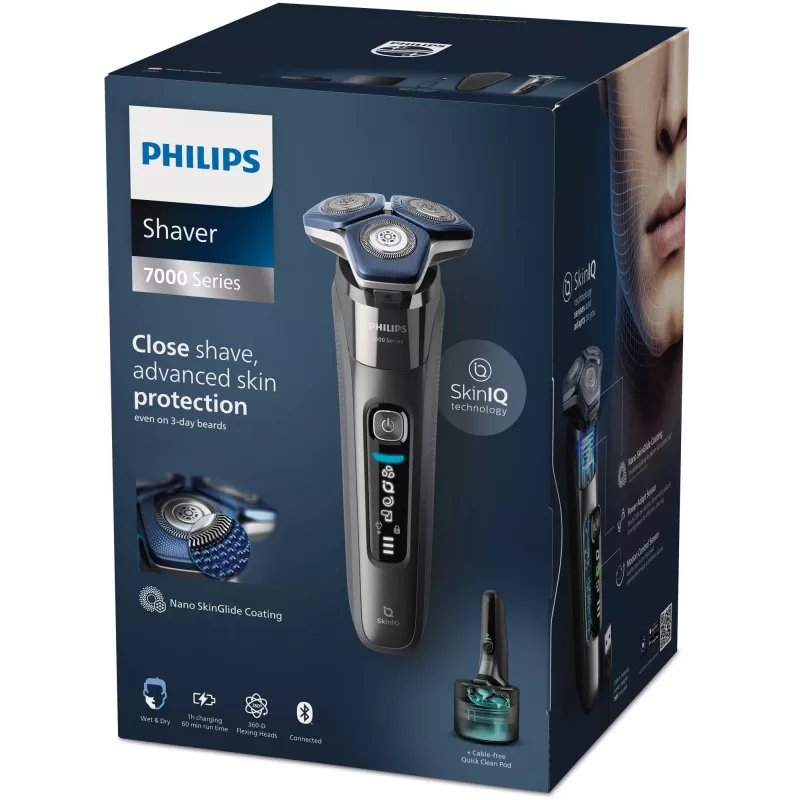 Parranajokone Philips SHAVER Series 7000 S7887/55 märkä ja kuiva kromi