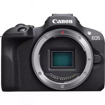 Canon EOS R100 + RF-S 18-45mm F4.5-6.3 IS STM + RF-S 55-200mm F5-7.1 IS STM Kit MILC 24.1 MP CMOS 6000 x 4000 pikseliä musta