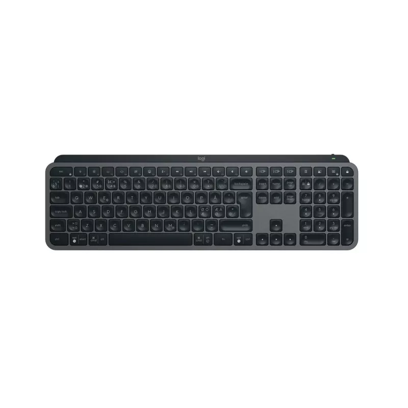 Logitech MX Keys S näppäimistö yleis RF Wireless Bluetooth QWERTY tanska suomi norja ruotsi grafiitti