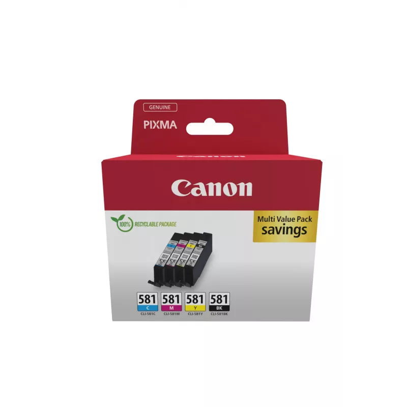 Canon 2103C007 mustepatruuna 4 kpl alkuperäinen musta, syaani, magenta, keltainen