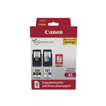 Canon 3712C008 mustepatruuna 2 kpl alkuperäinen High (XL) Yield musta, syaani, magenta, keltainen