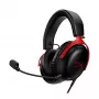 HyperX Cloud III -pelikuulokemikrofoni (musta/punainen)