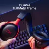 HyperX Cloud III -pelikuulokemikrofoni (musta/punainen)