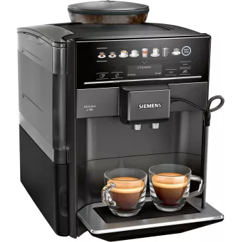 Espressokeitin Siemens EQ.6 plus s100 — 1,7 l vesisäiliö, 15 bar, 300 g papusäiliö, 1500 W