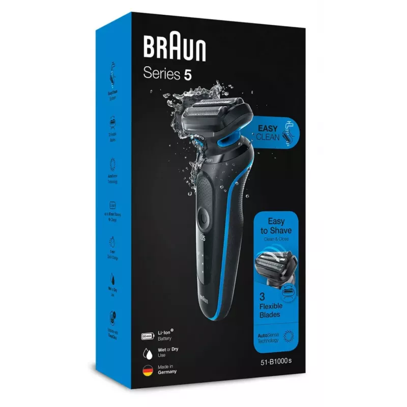 Braun 51-B1000s kalvosarja musta, sininen