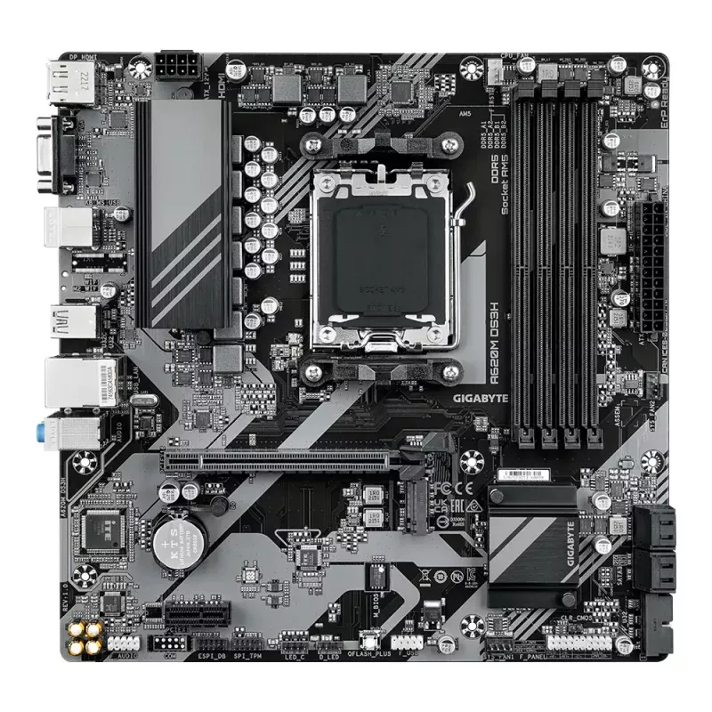 Emolevy GIGABYTE A620M DS3H, A620, AM5, ATX