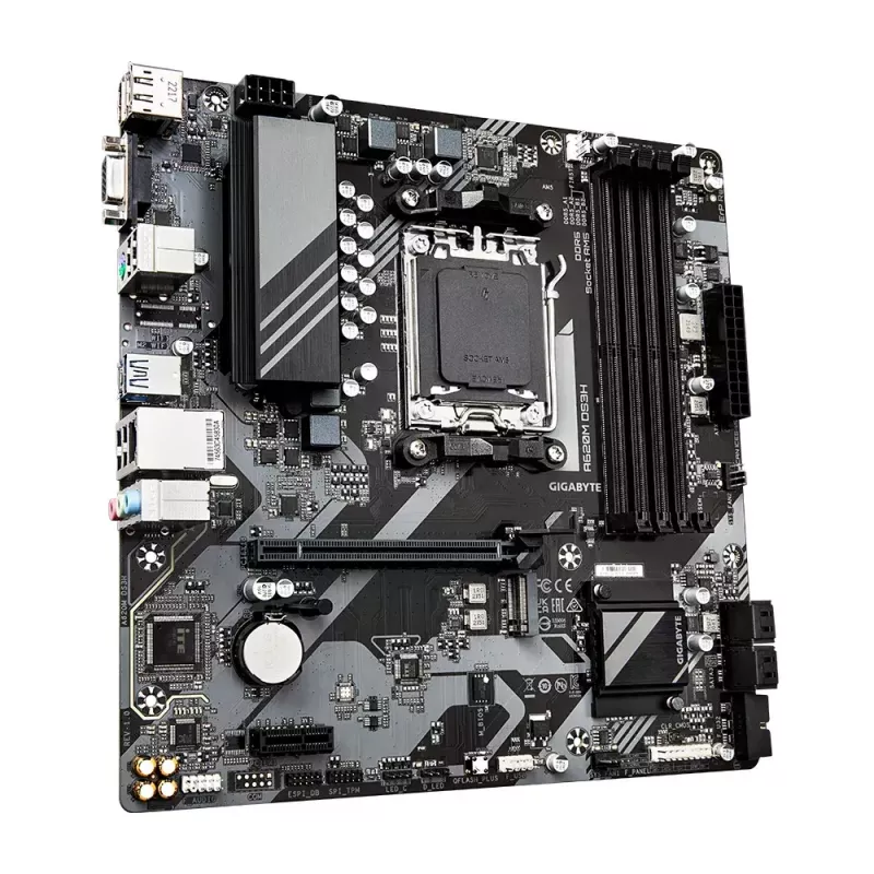 Emolevy GIGABYTE A620M DS3H, A620, AM5, ATX