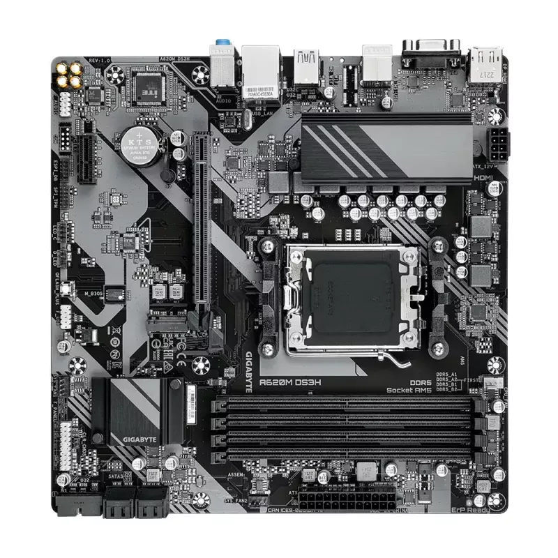 Emolevy GIGABYTE A620M DS3H, A620, AM5, ATX
