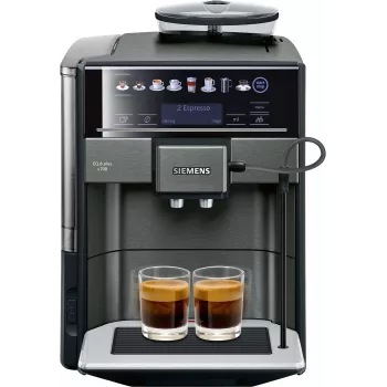 Espressokeitin Siemens EQ.6 plus TE657319RW — täysautomaatti, 1,7 l vesisäiliö, 19 bar pumppu, integroitu mylly