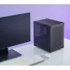 PC-kotelo Jonsbo C6 musta ITX, micro ATX