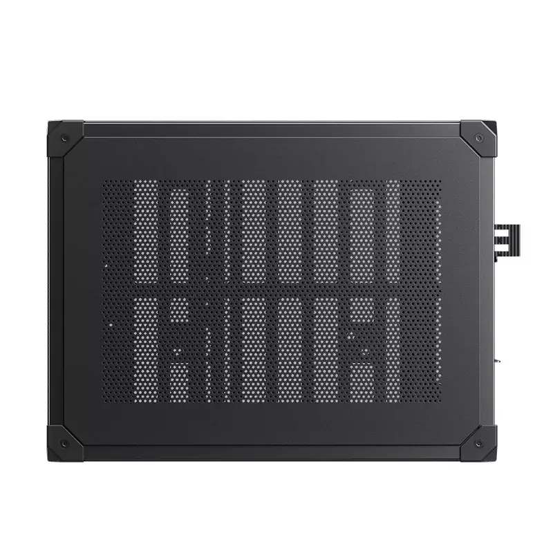 PC-kotelo Jonsbo C6 musta ITX, micro ATX