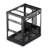 PC-kotelo Jonsbo C6 musta ITX, micro ATX