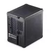 PC-kotelo Jonsbo C6 musta ITX, micro ATX