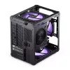 PC-kotelo Jonsbo C6 musta ITX, micro ATX