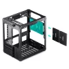 PC-kotelo Jonsbo C6 musta ITX, micro ATX