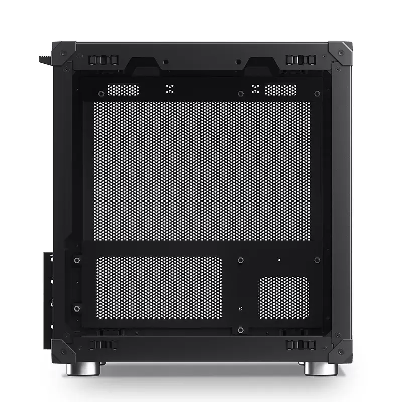 PC-kotelo Jonsbo C6 musta ITX, micro ATX