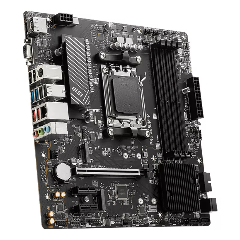 MSI PRO B650M-P emolevy AMD B650 kanta AM5 micro ATX