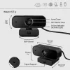 HP 430 FHD web-kamera, 2 MP, 1920 x 1080 pikseliä, Full HD, 60 fps, 85°, koti