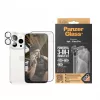 PanzerGlass 3-in-1-paketti iPhone 15 Pro Tempered Glass läpinäkyvä