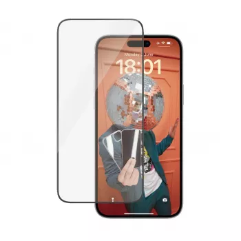 PanzerGlass ® näytönsuojakalvo iPhone 15 Plus | Ultra-Wide Fit EasyAlignerilla