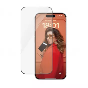 PanzerGlass ® näytönsuojakalvo iPhone 15 Pro | Ultra-Wide Fit EasyAlignerilla