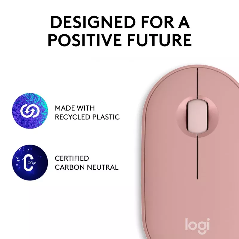LOGITECH Pebble 2 M350s langaton optinen hiiri rose