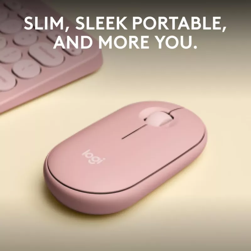 LOGITECH Pebble 2 M350s langaton optinen hiiri rose