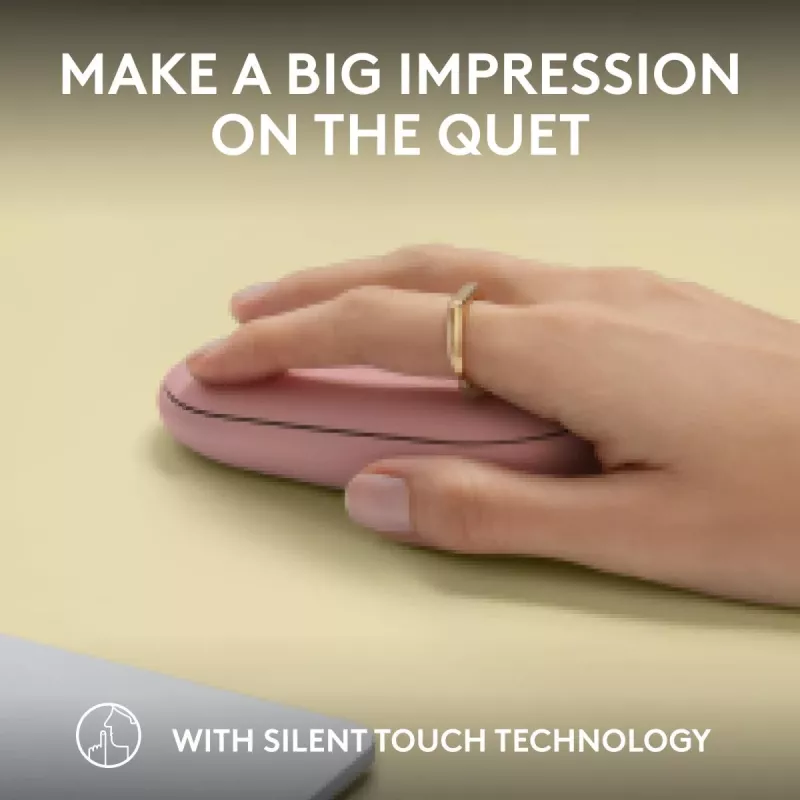 LOGITECH Pebble 2 M350s langaton optinen hiiri rose