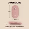LOGITECH Pebble 2 M350s langaton optinen hiiri rose