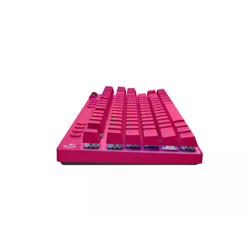 LOGITECH G Pro X TKL Lightspeed pelinäppäimistö - Bluetooth - pinkki US International taktiili