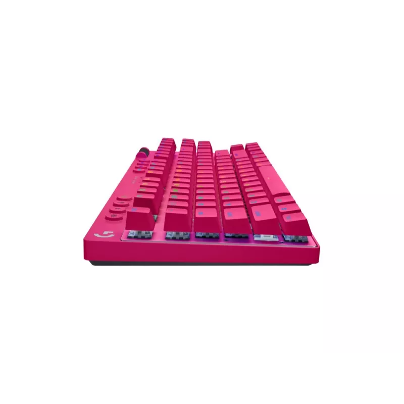 LOGITECH G Pro X TKL Lightspeed pelinäppäimistö - Bluetooth - pinkki US International taktiili