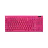 LOGITECH G Pro X TKL Lightspeed pelinäppäimistö - Bluetooth - pinkki US International taktiili